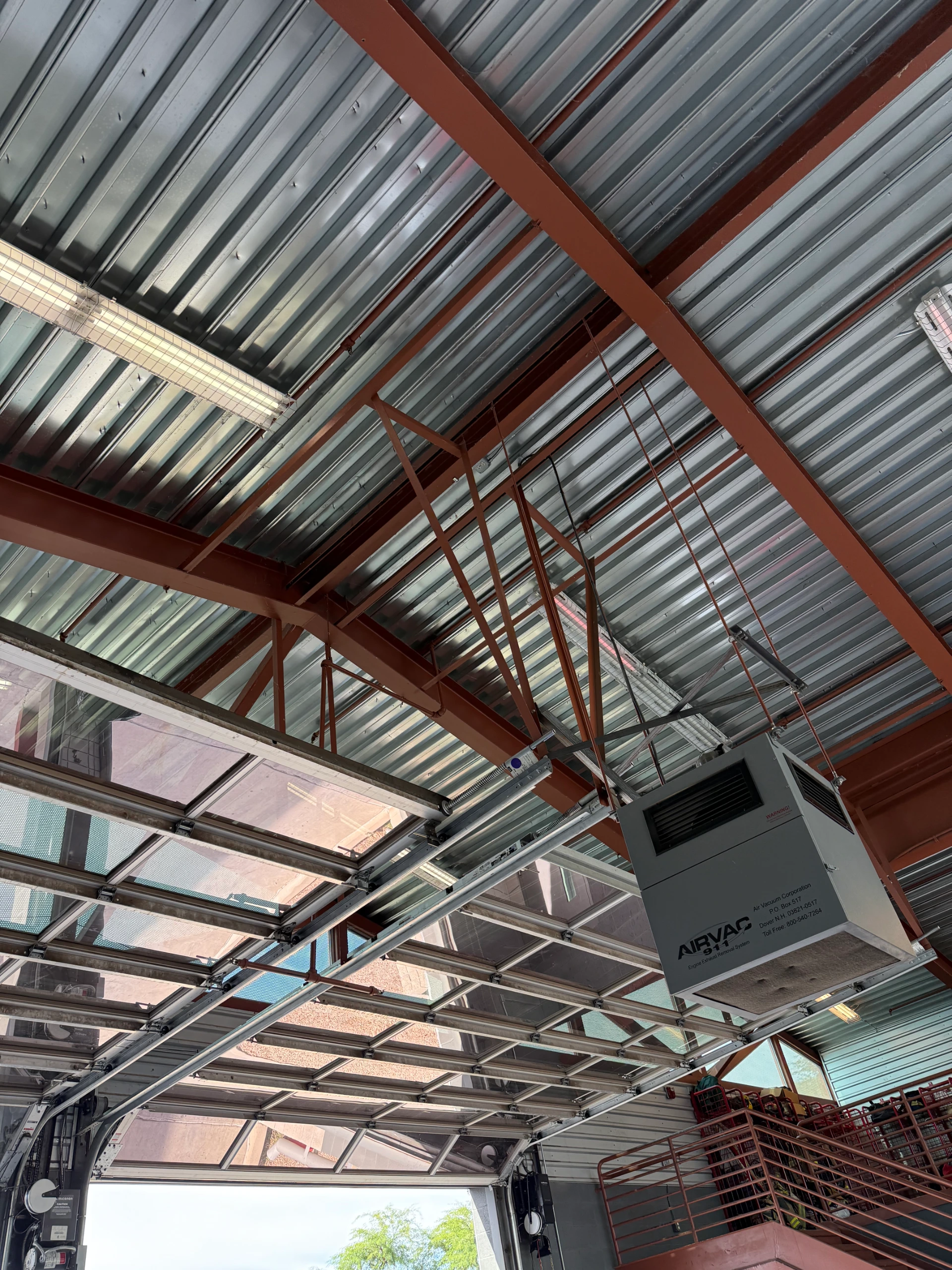 old damaged lighting